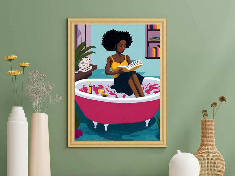 black woman poster